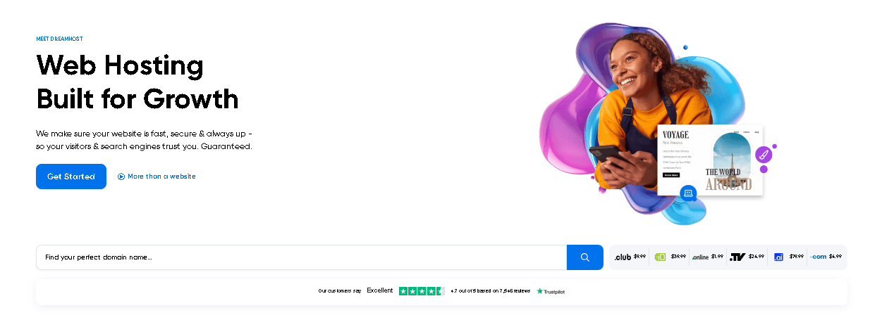 DreamHost Review 2025 - Independent Hosting Provider